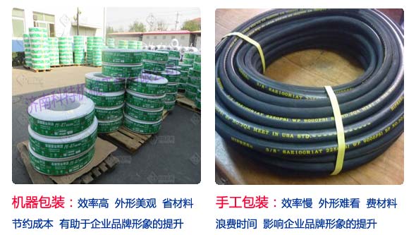 機(jī)器與手工包裝效果對比圖